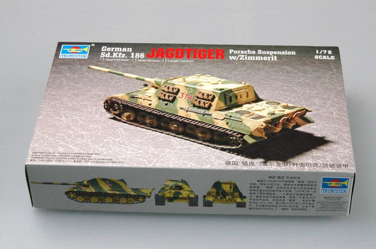 010 - Trumpeter - 07294 - Porsche Jagdtiger with Zimmerit - primary image