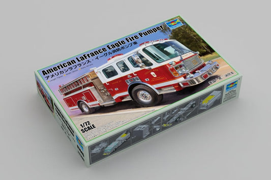 010 - Trumpeter - 07445 - LaFrance Eagle Fire Truck - primary image