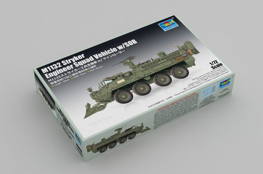 010 - Trumpeter - 07456 - M1132 Stryker ESV with Surface Mine Plough - primary image