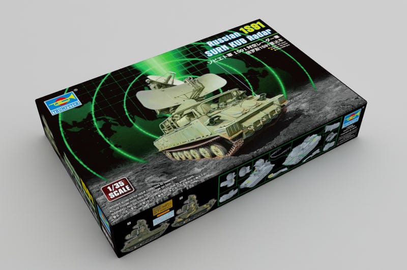 010 - Trumpeter - 09571 - 1S91 Straight Flush SURN on GM-568 for 2K12 Kub (SA-6 Gainful) - primary image