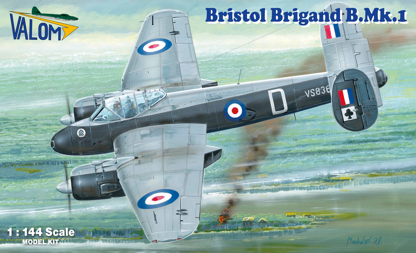 010 - Valom - 14432 - Bristol Brigand B.1 - primary image