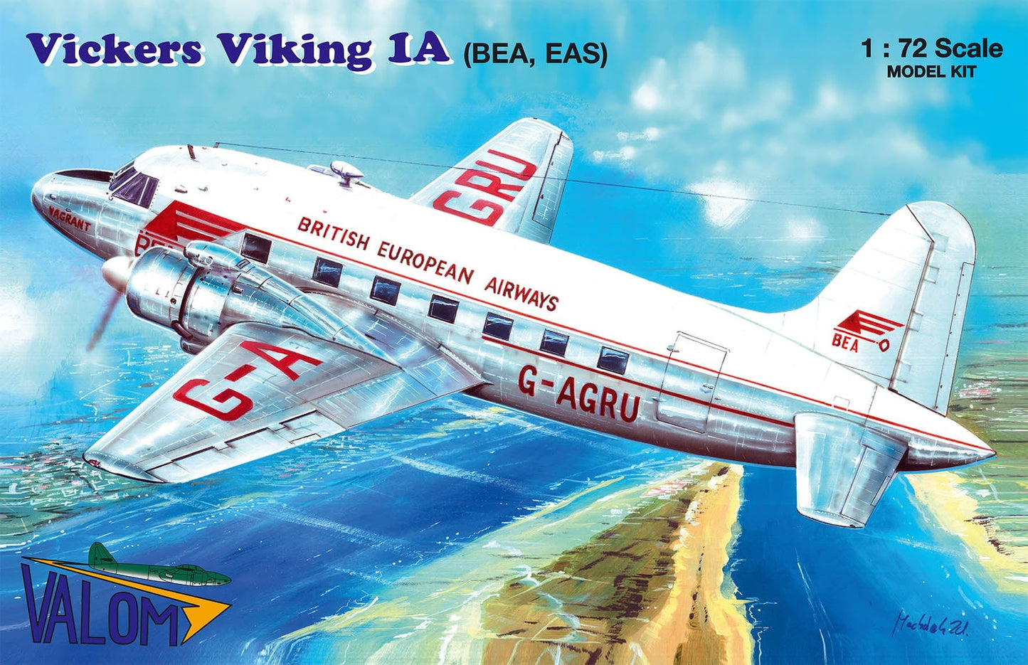 010 - Valom - 72149 - Vickers Viking 1A - primary image