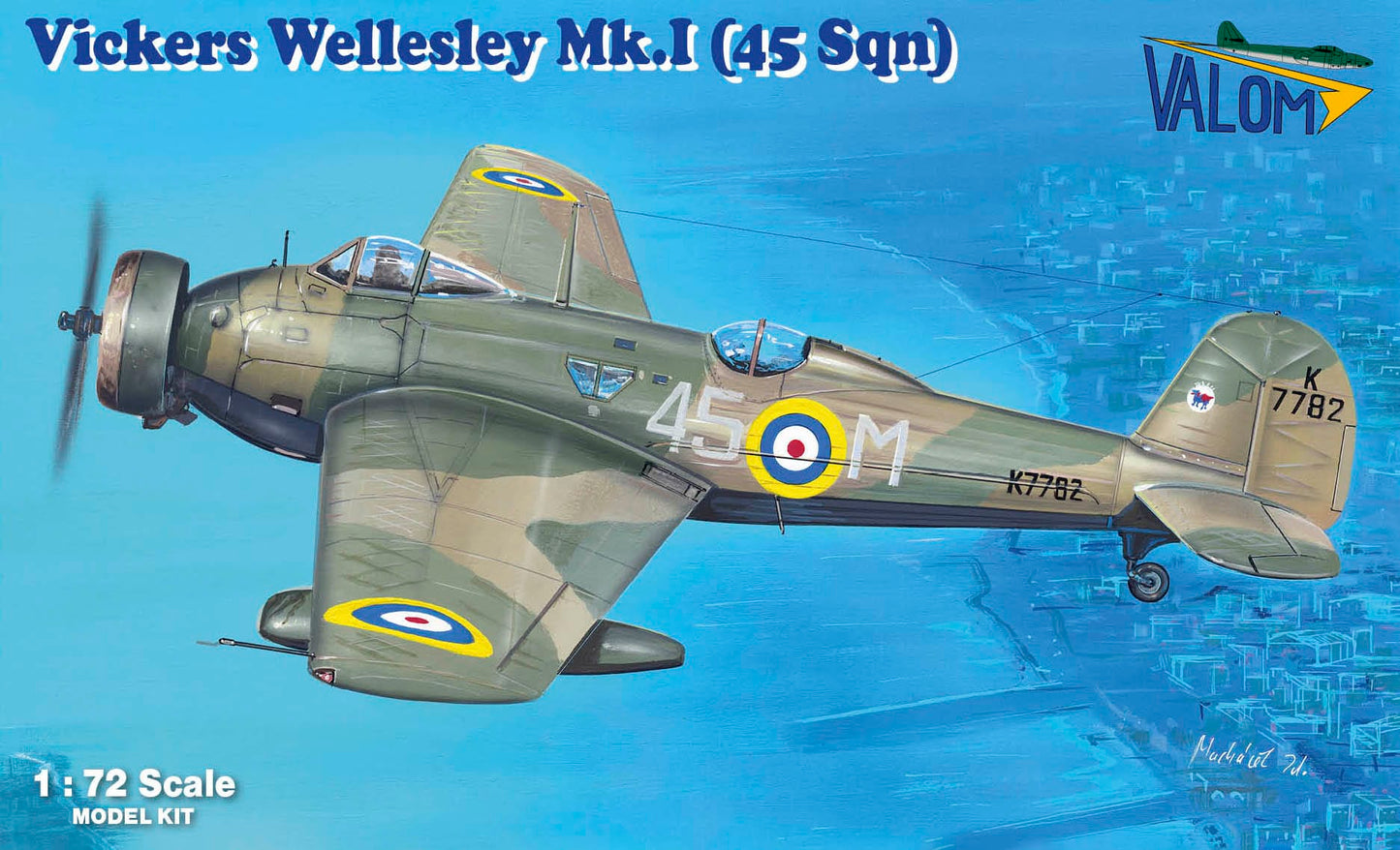 010 - Valom - 72158 - Vickers Wellesley Mk I - primary image