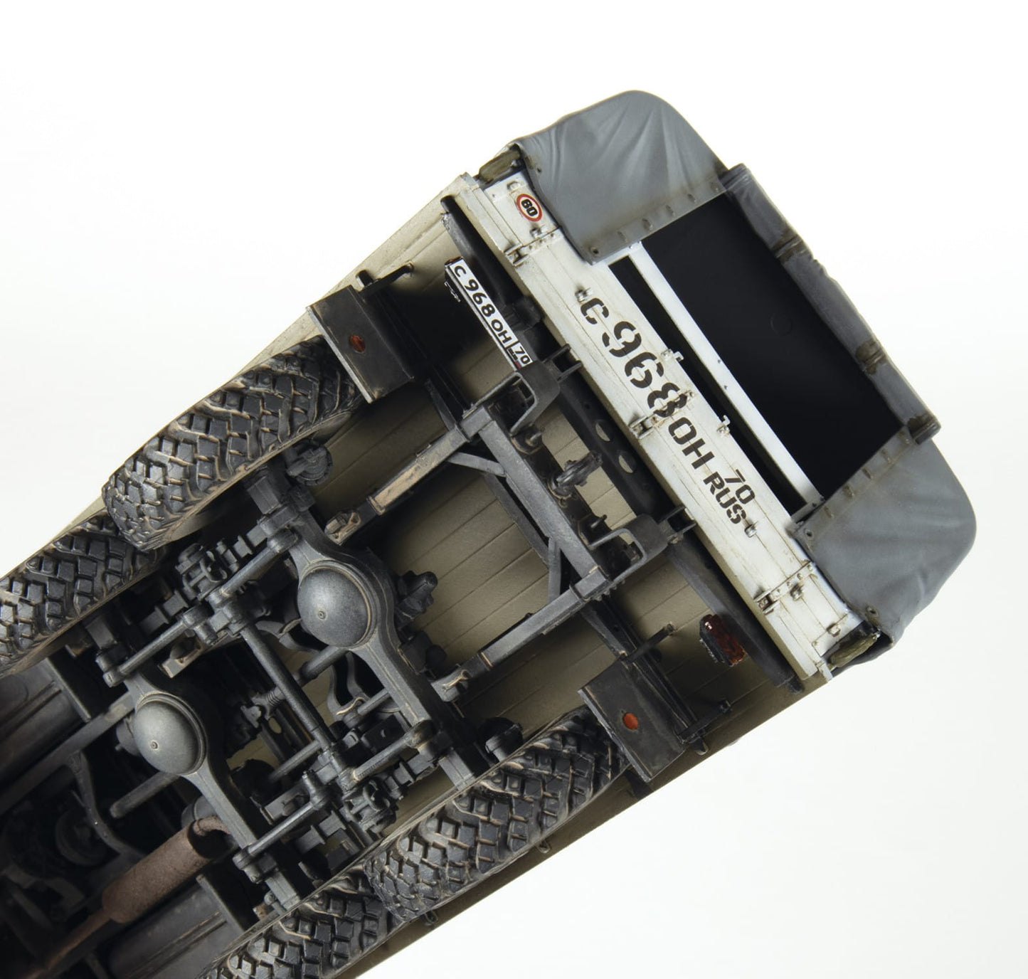 702 - Zvezda - 3706 - ZiL-131 - painted model