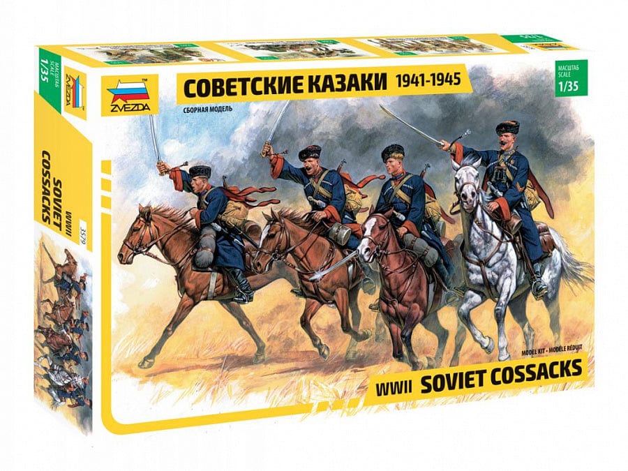 010 - Zvezda - 3579 - Soviet Cossack Cavalry (1941-45) - primary image