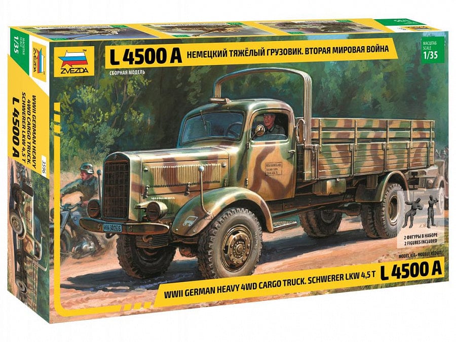010 - Zvezda - 3596 - Mercedes-Benz L 4500A - primary image