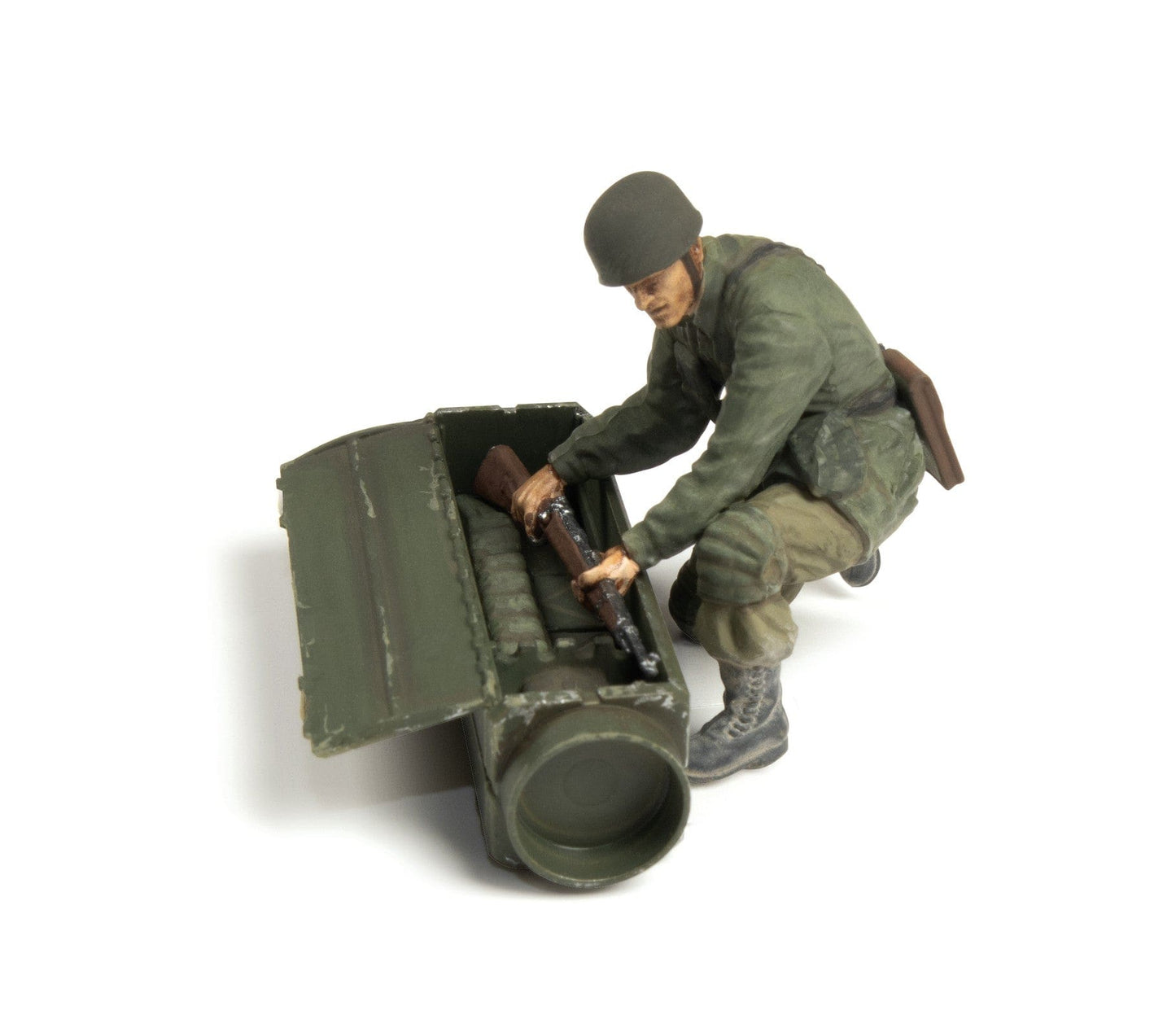 010 - Zvezda - 3628 - German Paratroopers - painted model