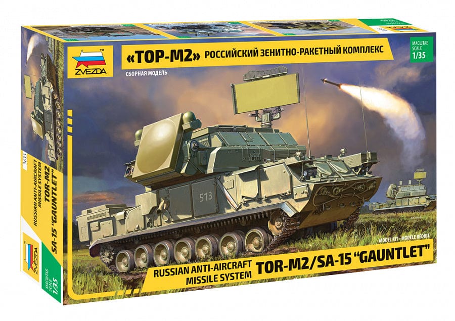 010 - Zvezda - 3633 - 9K332 Tor-M2 (SA-15 Gauntlet) - primary image