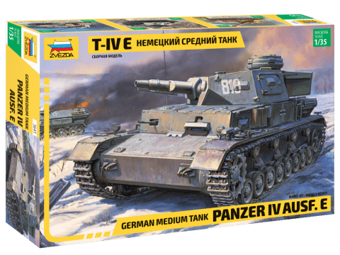 010 - Zvezda - 3641 - Pz.Kpfw. IV Ausf. E - primary image