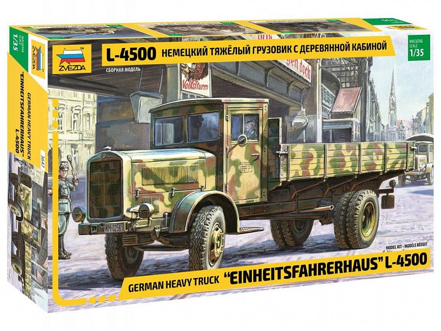 010 - Zvezda - 3647 - Mercedes-Benz L 4500 - primary image