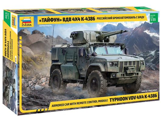 010 - Zvezda - 3648 - KamAZ-4386 Typhoon-VDV - primary image