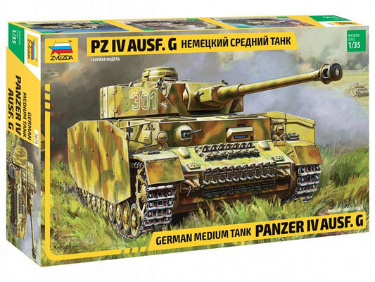 010 - Zvezda - 3674 - Pz.Kpfw. IV Ausf. G - primary image