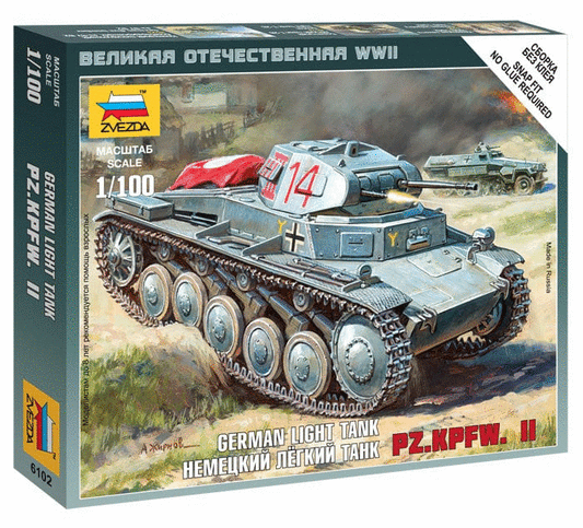 010 - Zvezda - 6102 - Pz.Kpfw. II - primary image