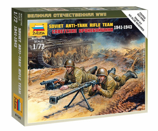 010 - Zvezda - 6135 - Soviet PTRD-41 Team (1941-43) - primary image