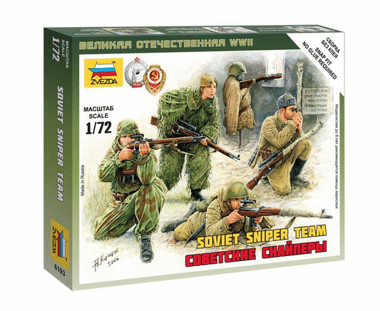 010 - Zvezda - 6193 - Soviet Sniper Team - primary image