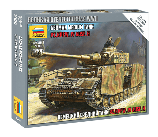 010 - Zvezda - 6240 - Pz.Kpfw. IV Ausf. H - primary image