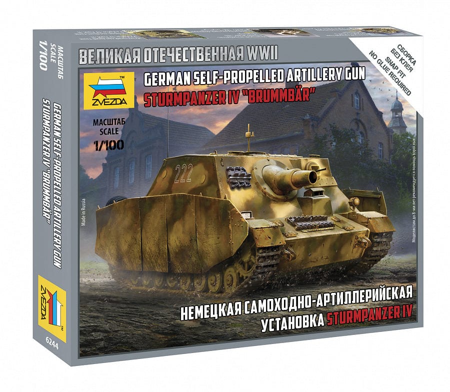 010 - Zvezda - 6244 - Sturmpanzer IV Brummbär - primary image