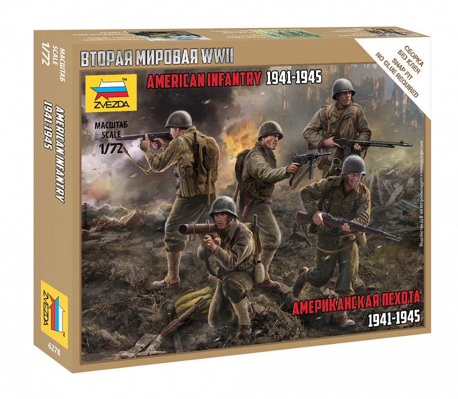010 - Zvezda - 6278 - United States Infantry (1941-45) - primary image