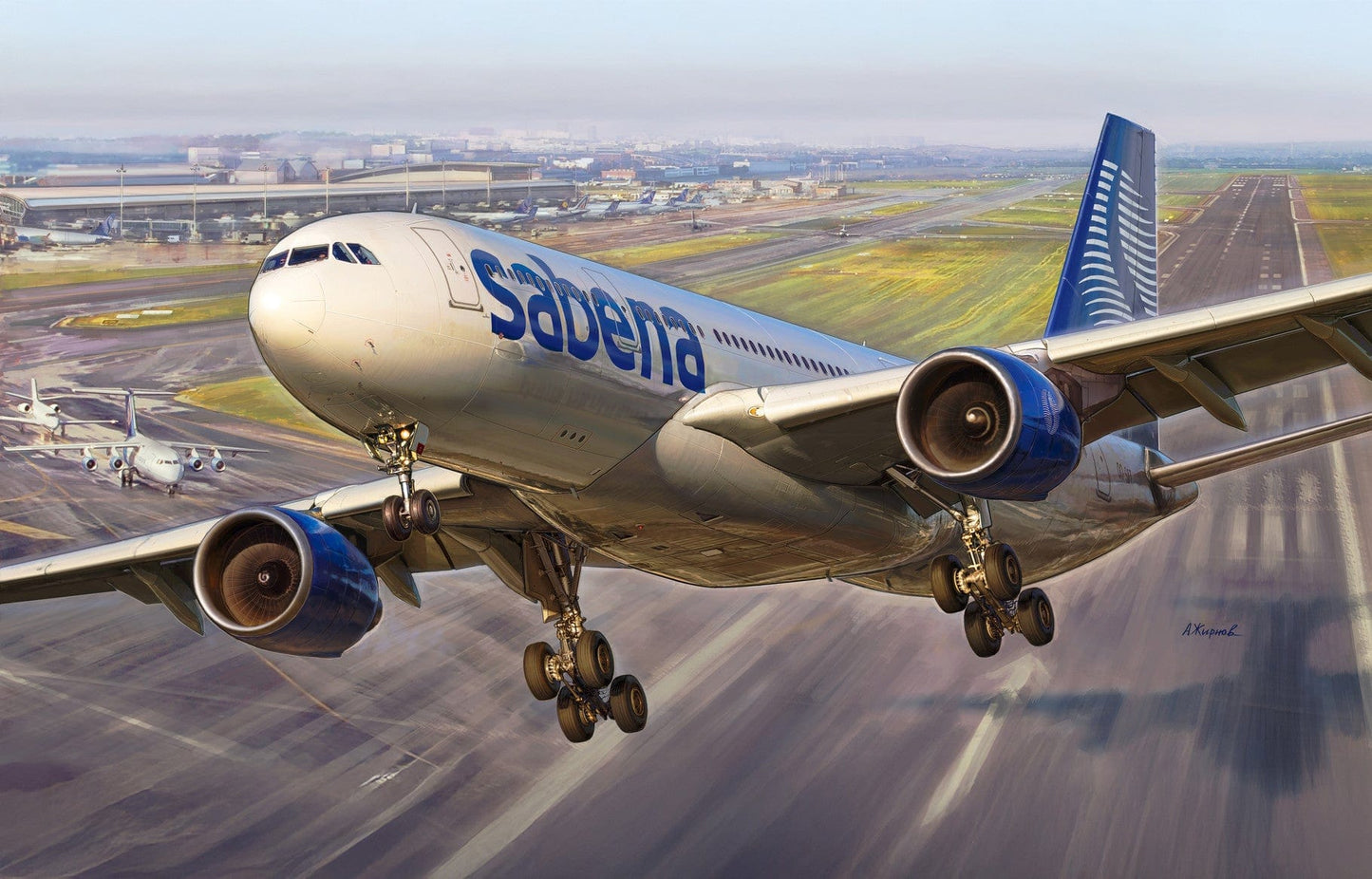150 - Zvezda - 7047 - Airbus A330-200 - box art