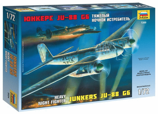 010 - Zvezda - 7269 - Junkers Ju 88 G-6 - primary image