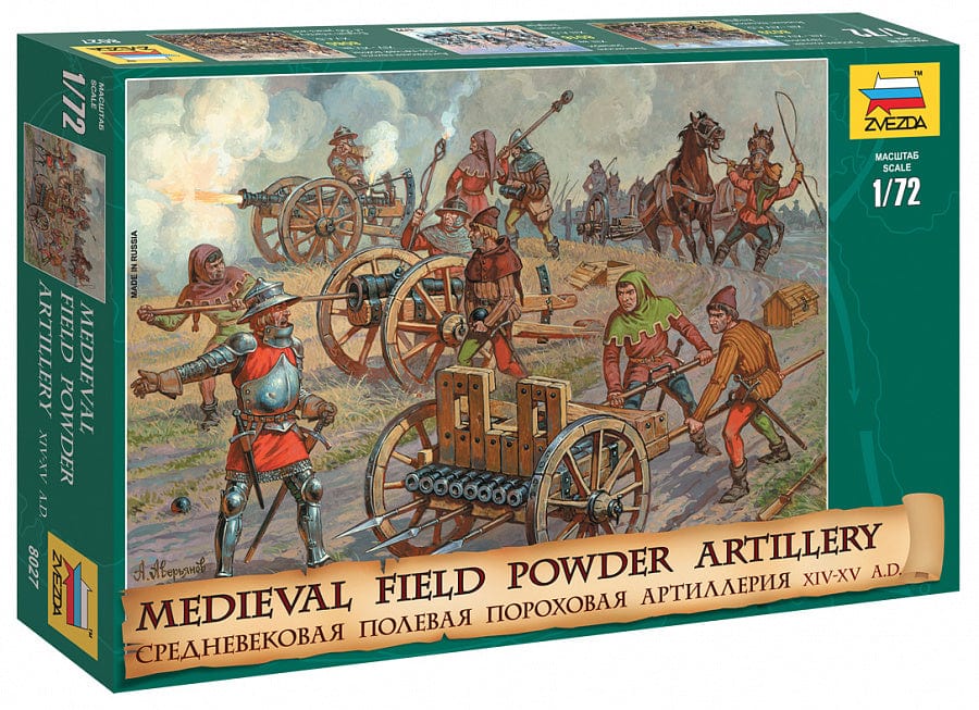 010 - Zvezda - 8027 - Medieval Field Artillery - primary image