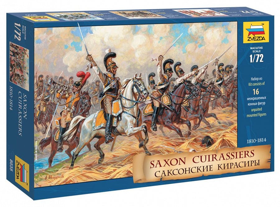 010 - Zvezda - 8035 - Saxon Cuirassiers (1810-14) - primary image