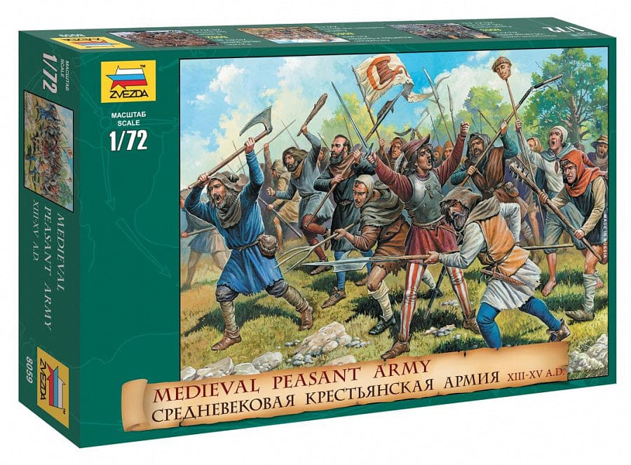 010 - Zvezda - 8059 - Medieval Peasants - primary image
