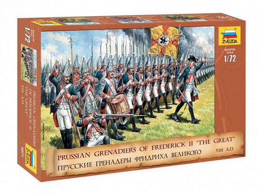 010 - Zvezda - 8071 - Prussian Grenadiers of Frederick II - primary image