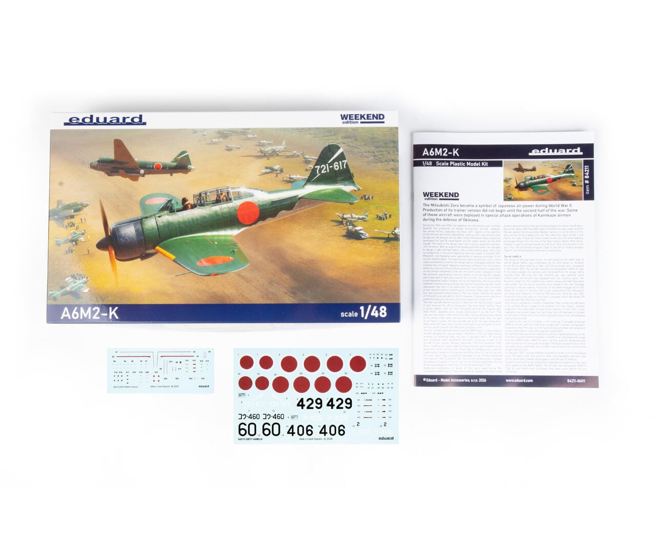 Eduard - 84211 - Mitsubishi A6M2-K Zero ‘Zeke’ - box contents