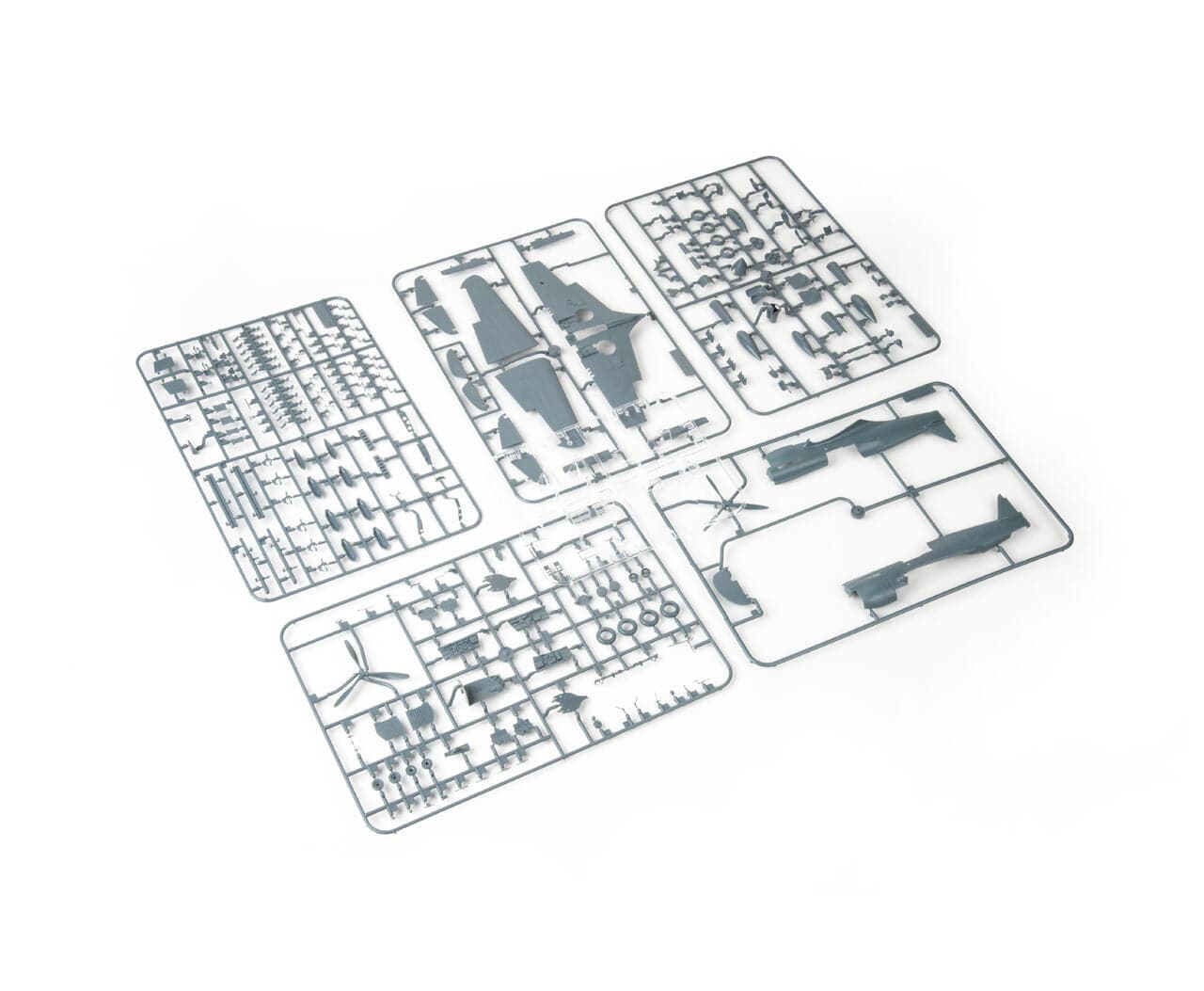 200 - Eduard - 84207 - Curtiss P-40E Warhawk / Kittyhawk Mk Ia - sprue