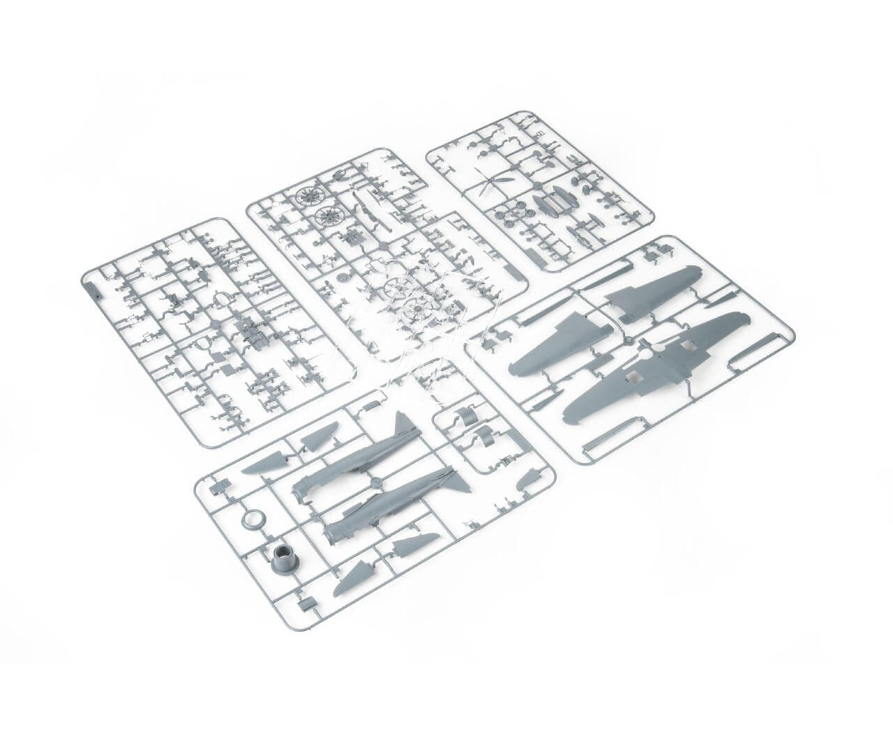 200 - Eduard - 82218 - Mitsubishi A6M2-K Zero Model 21 - sprue