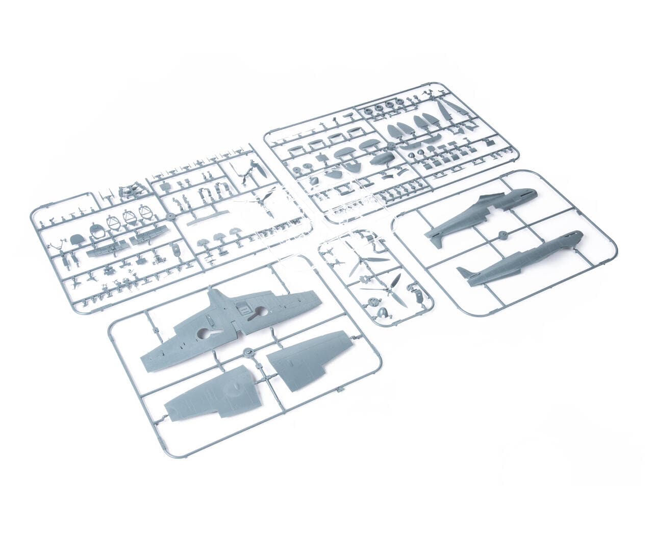 200 - Eduard - 82151 - Supermarine Spitfire Mk Ia - sprue