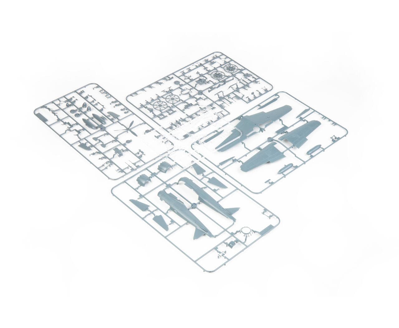 200 - Eduard - 82216 - Mitsubishi A6M5a Zero Model 52 - sprue