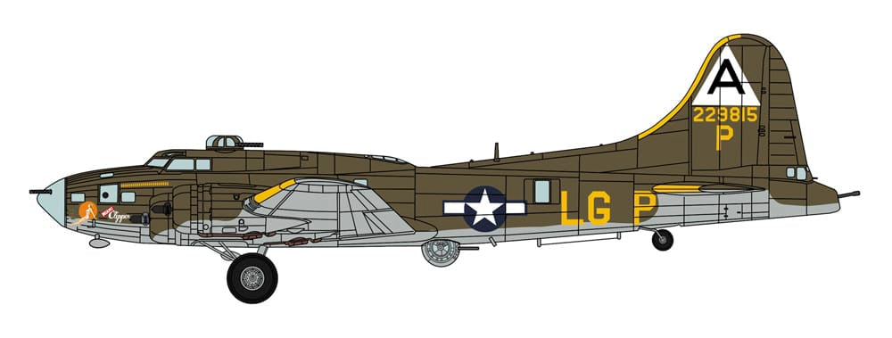 Hasegawa - 02462 - Boeing B-17F Flying Fortress - paint schemes