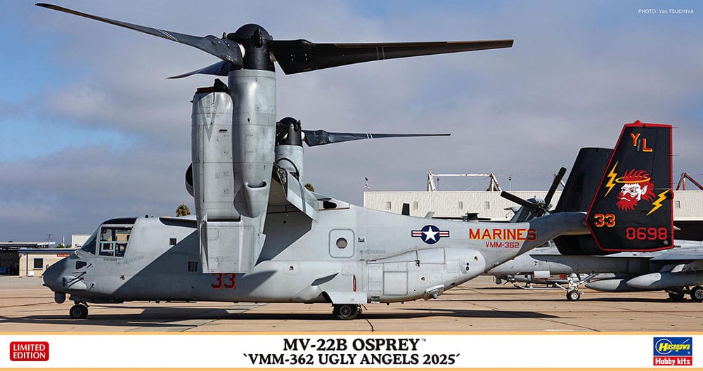 010 - Hasegawa - 02530 - Bell-Boeing MV-22B Osprey - primary image