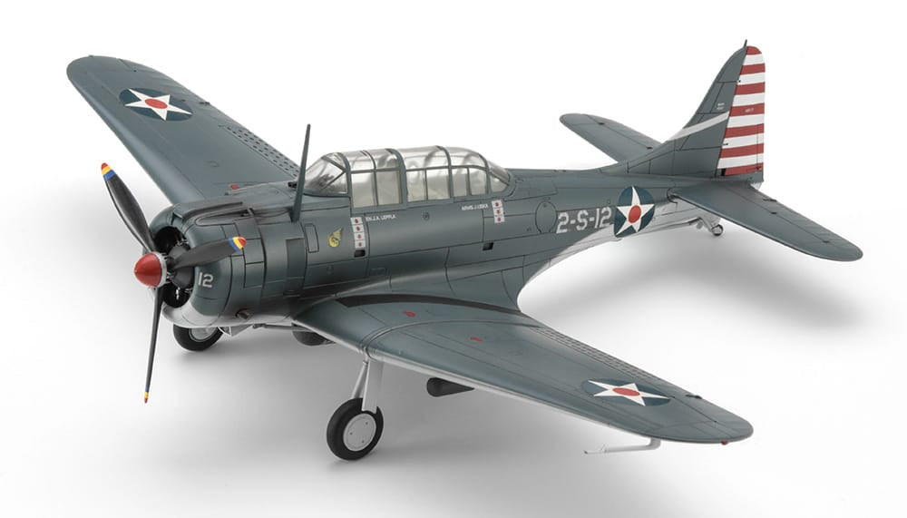 Hasegawa - 02538 - Douglas SBD-3 Dauntless VS-2 - painted model