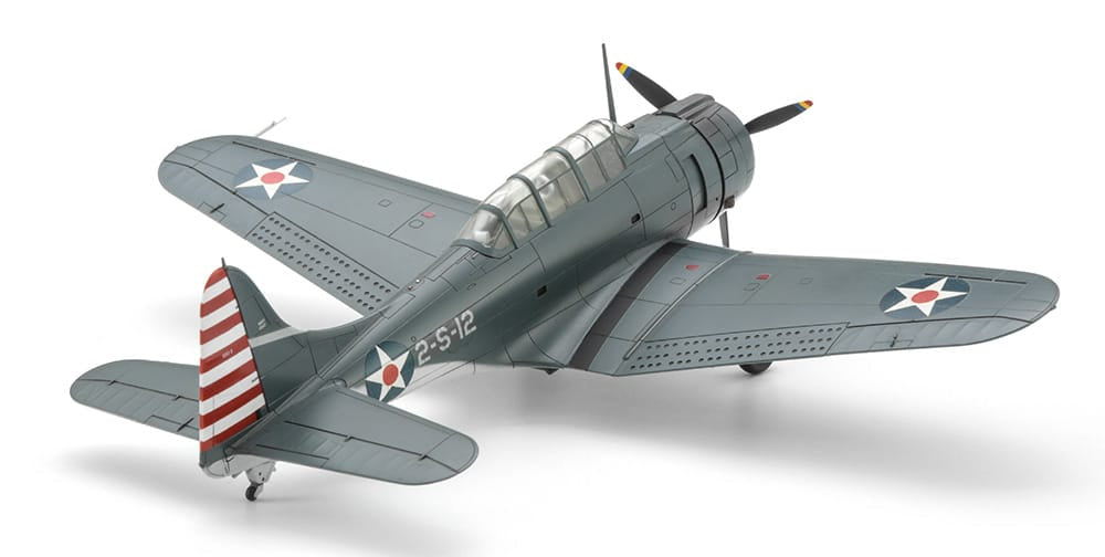 701 - Hasegawa - 02538 - Douglas SBD-3 Dauntless VS-2 - painted model