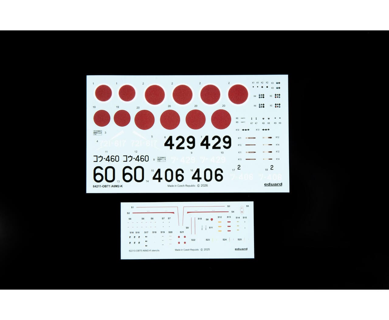Eduard - 84211 - Mitsubishi A6M2-K Zero ‘Zeke’ - decals