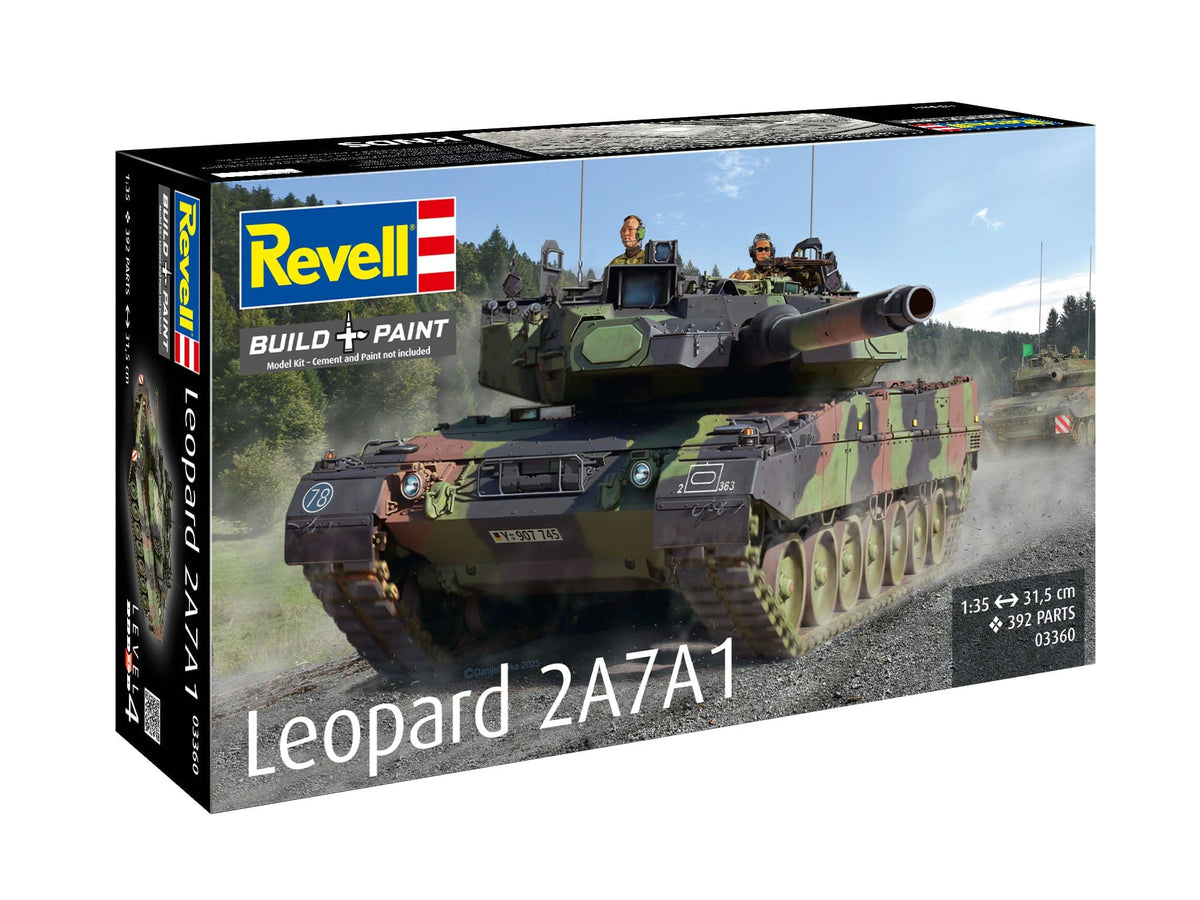 100 - Revell - 03360 - Leopard 2A7A1 - box front right angle