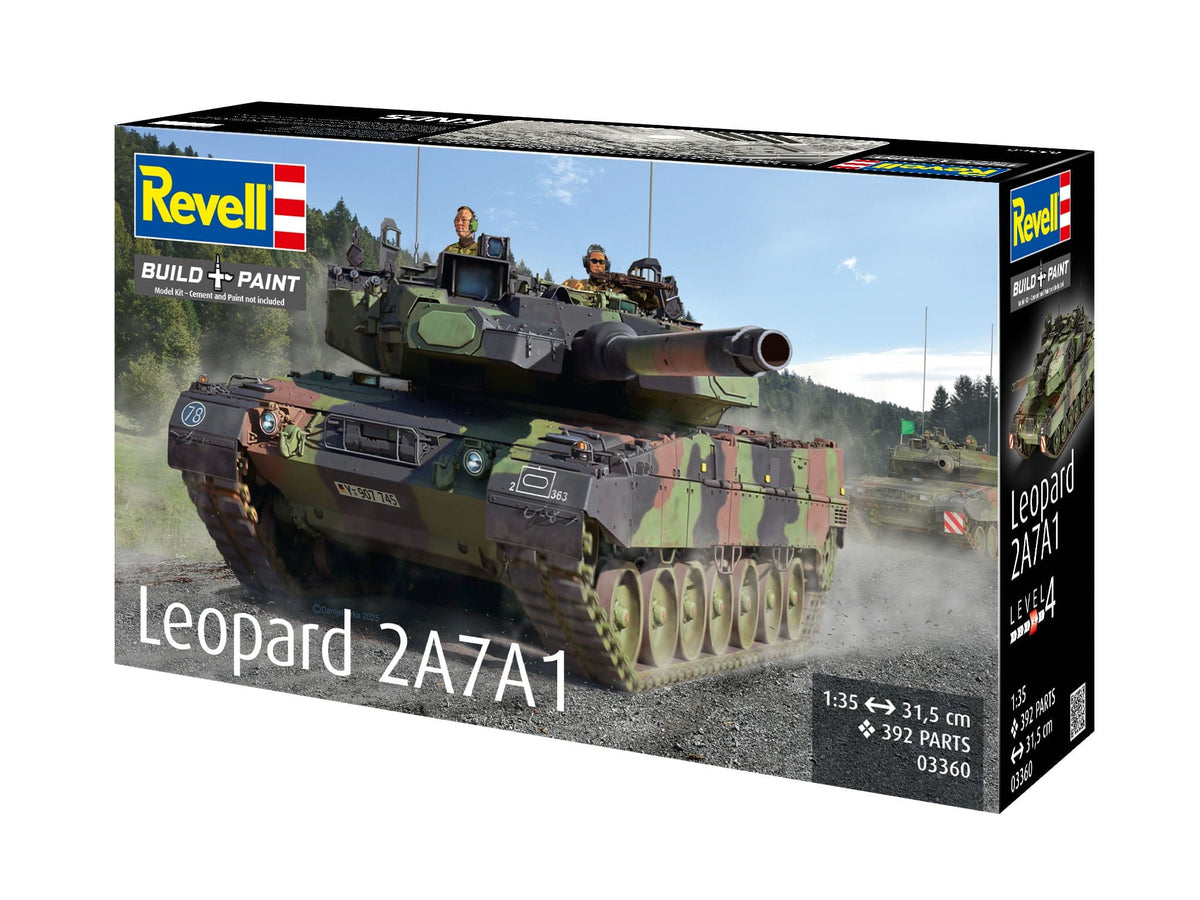 102 - Revell - 03360 - Leopard 2A7A1 - box front left angle