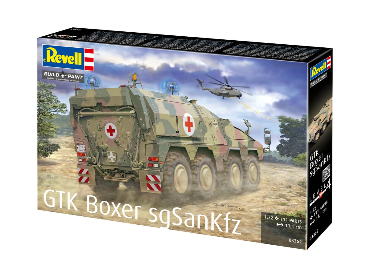 101 - Revell - 03362 - GTK Boxer sgSanKfz - box front left angle
