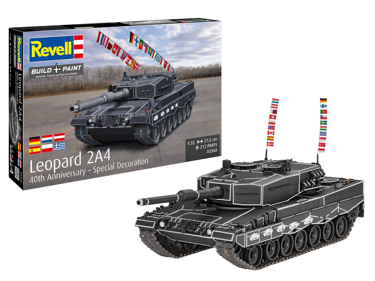 011 - Revell - 03368 - Leopard 2A4 ‘40th Anniversary’ - secondary image
