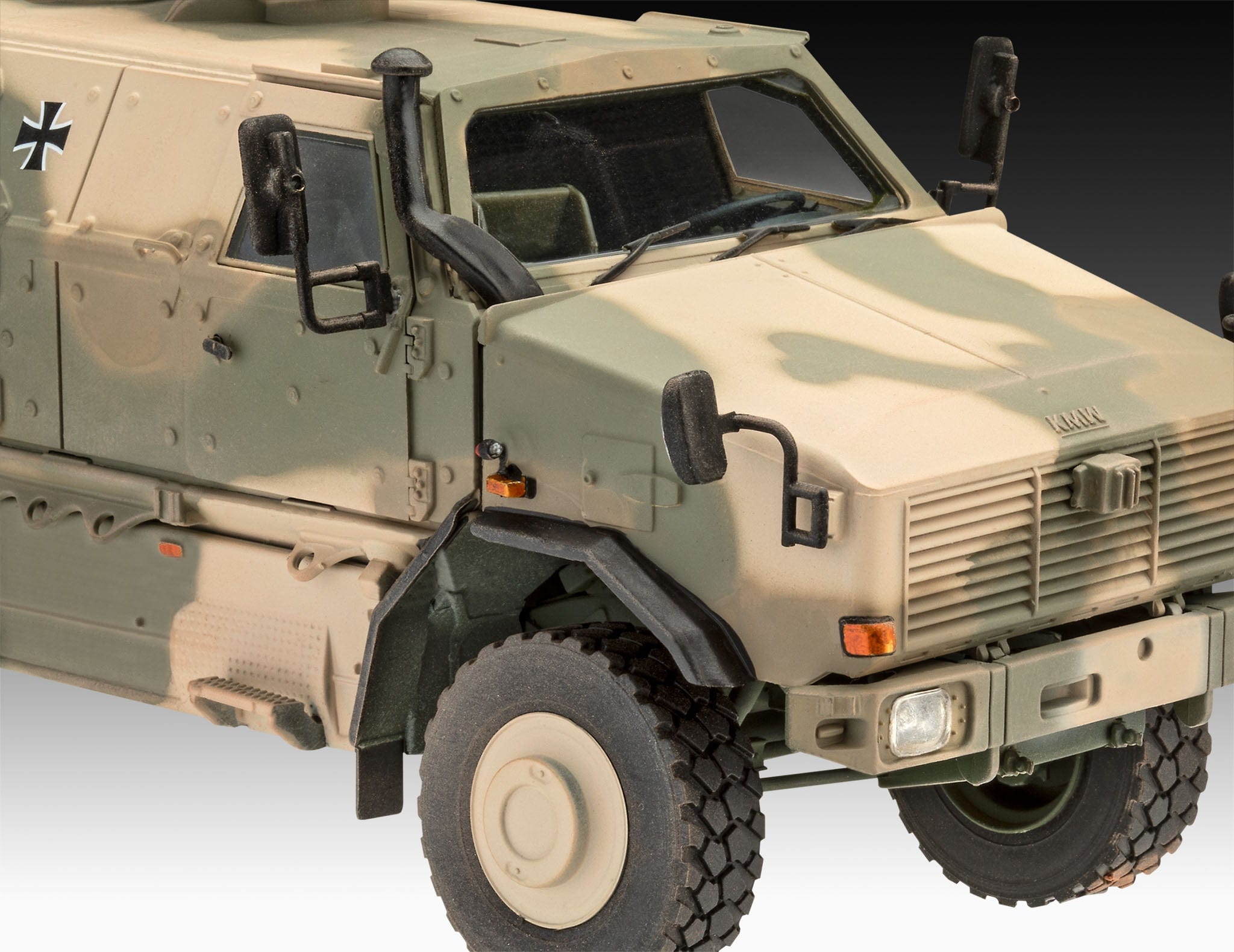 Revell - 63370 - ATF Dingo 2 GE A3.3 PatSi [model set] - painted model