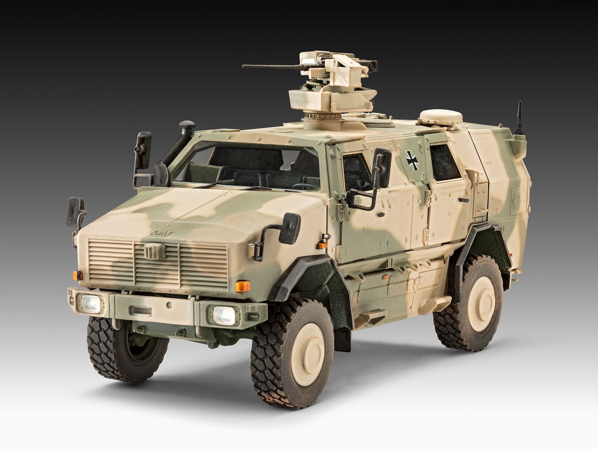 Revell - 63370 - ATF Dingo 2 GE A3.3 PatSi [model set] - painted model