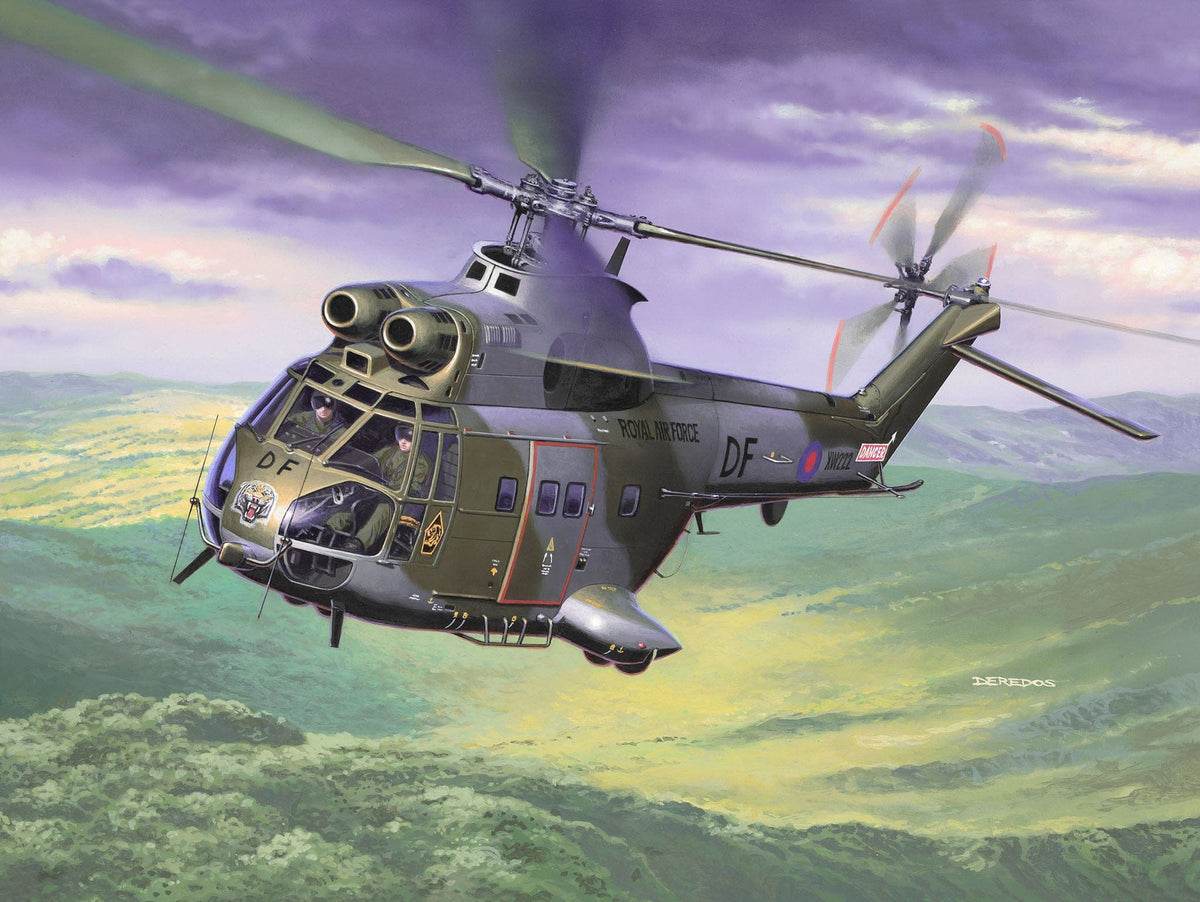 150 - Revell - 03746 - Westland Puma HC.1 - box art