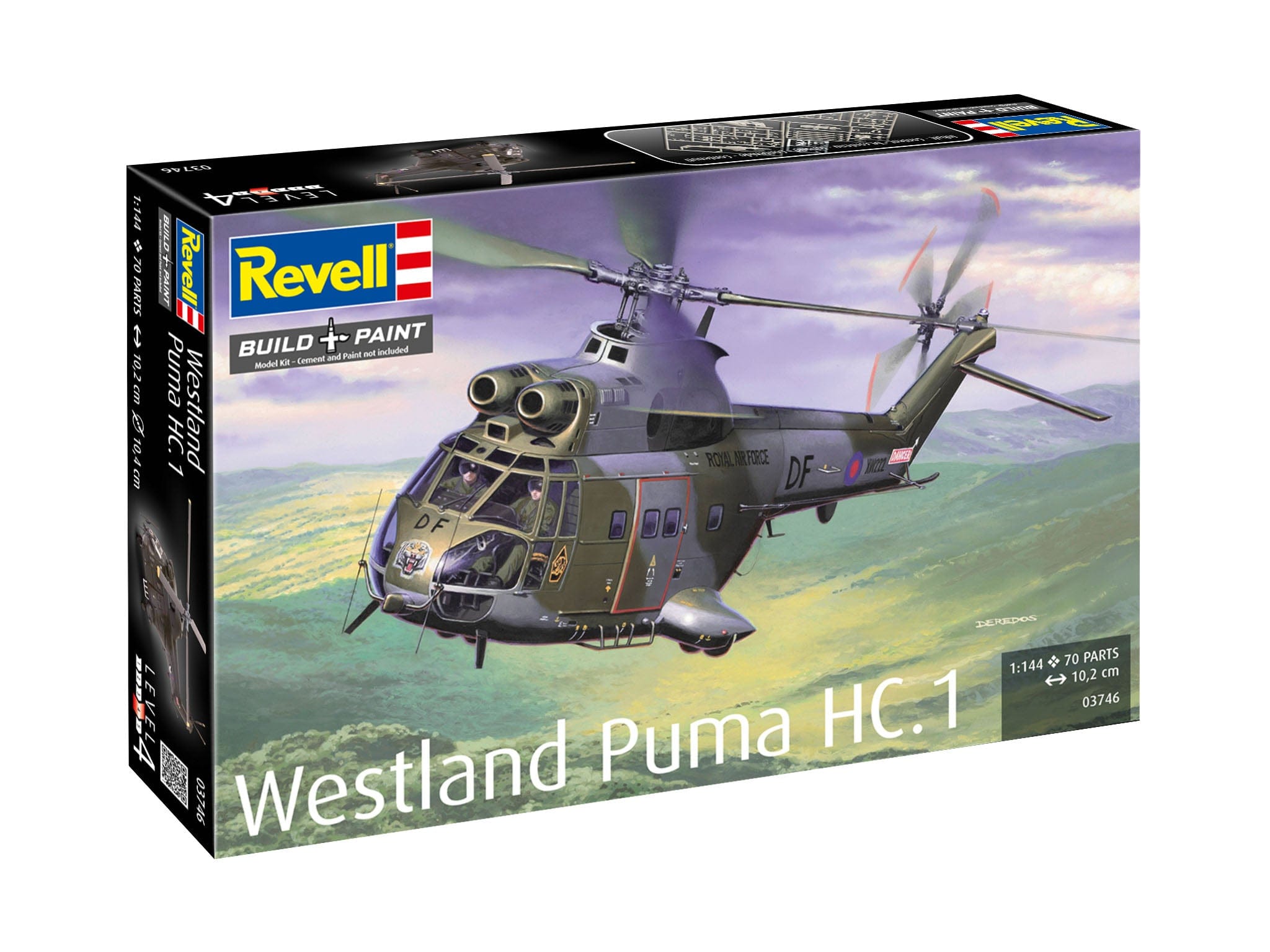 Revell - 03746 - Westland Puma HC.1 - box front left angle