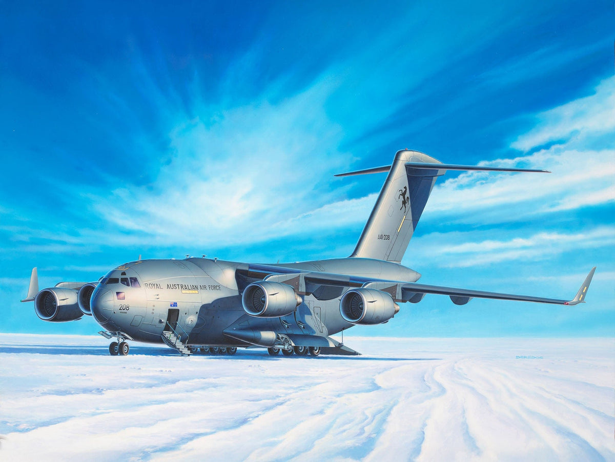 150 - Revell - 03747 - Boeing C-17A Globemaster III - box art