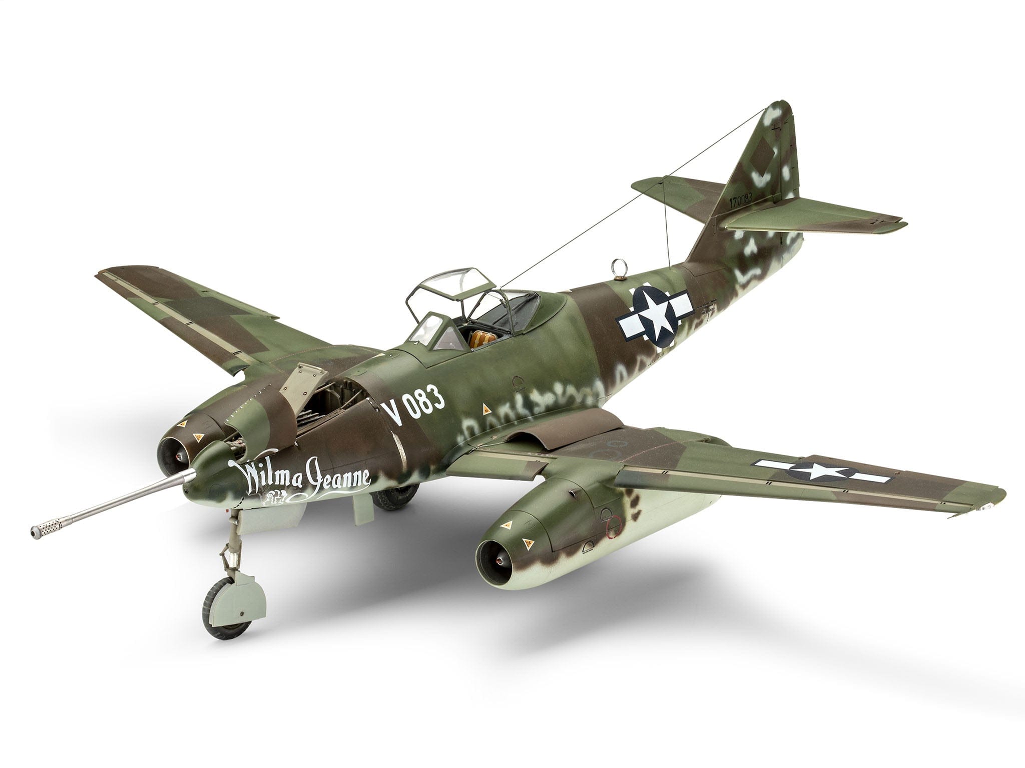 Revell - 03749 - Messerschmitt Me 262 A-1a/U4 - painted model
