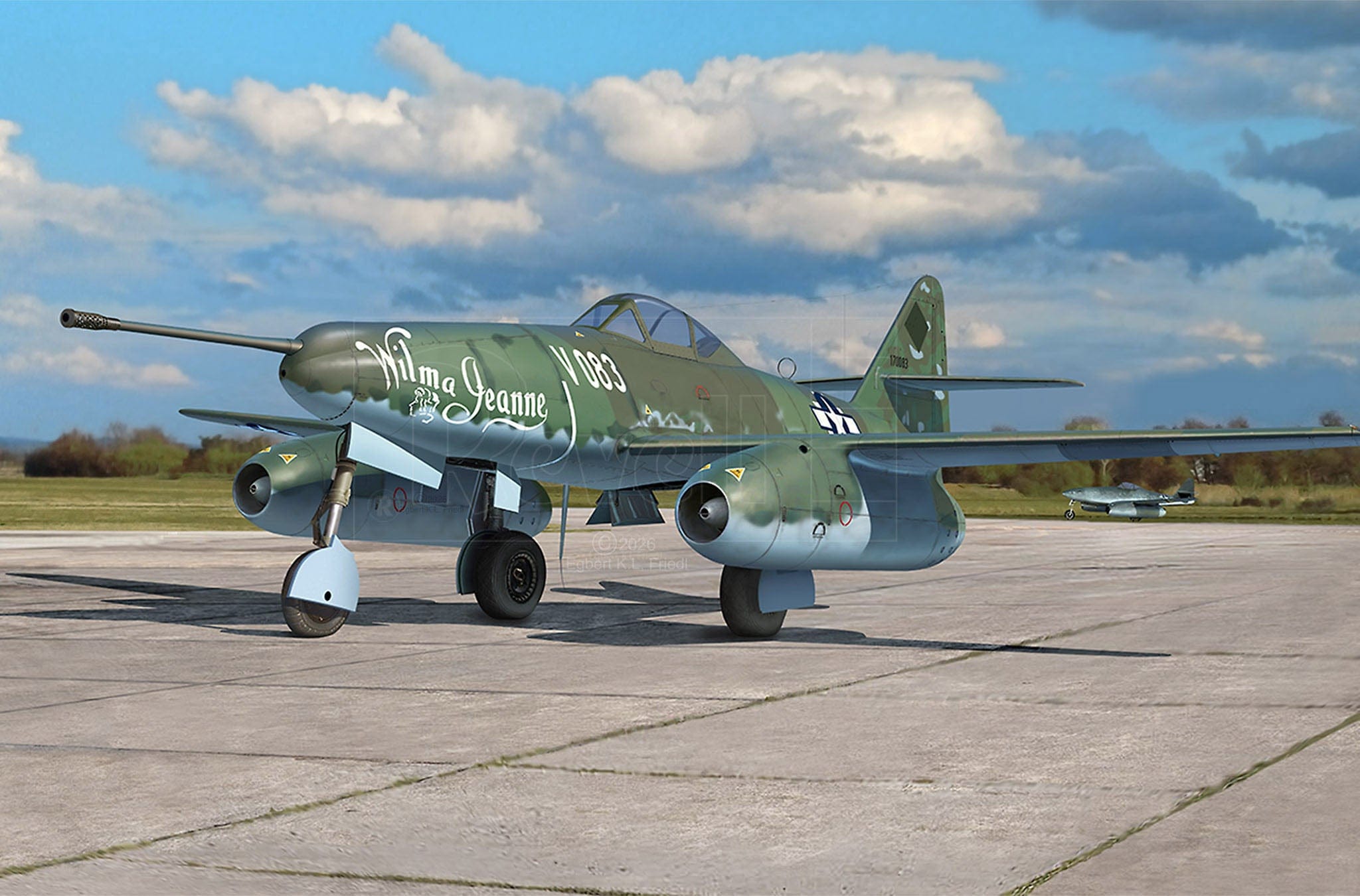 Revell - 03749 - Messerschmitt Me 262 A-1a/U4 - box art