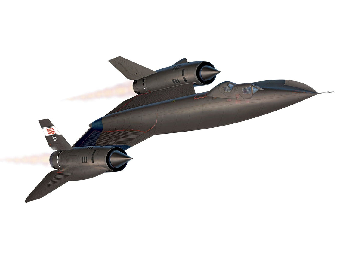 700 - Revell - 03751 - Lockheed SR-71B Blackbird - painted model